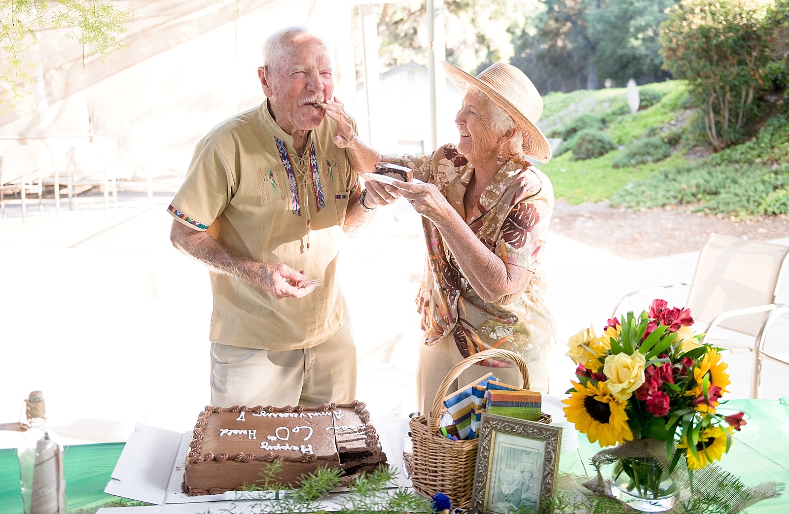 60th wedding anniversary party from the best event photographer in North Carolina