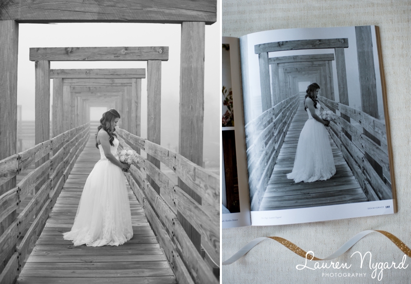 Denim and Grace Magazine published photos by San Diego Wedding Photographer Lauren Nygard