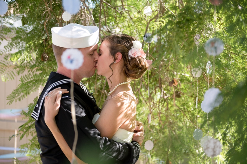 Backyard wedding from San Diego wedding photographer Lauren Nygard