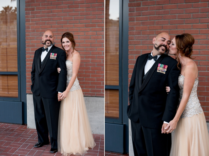 USMC Birthday Ball portrait photography by San Diego wedding photographer Lauren Nygard