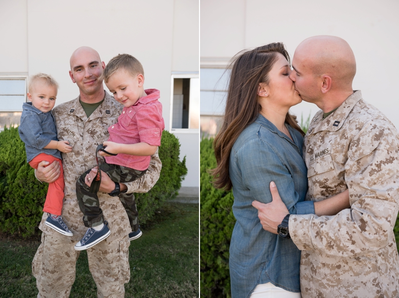 Camp Pendleton Marine Corps Homecoming from San Diego wedding photographer Lauren Nygard
