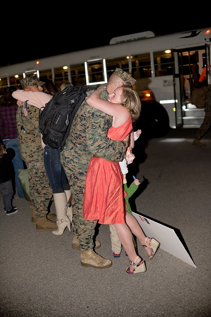 Camp Pendleton Marine Corps homecoming from San Diego portrait photographer Lauren Nygard