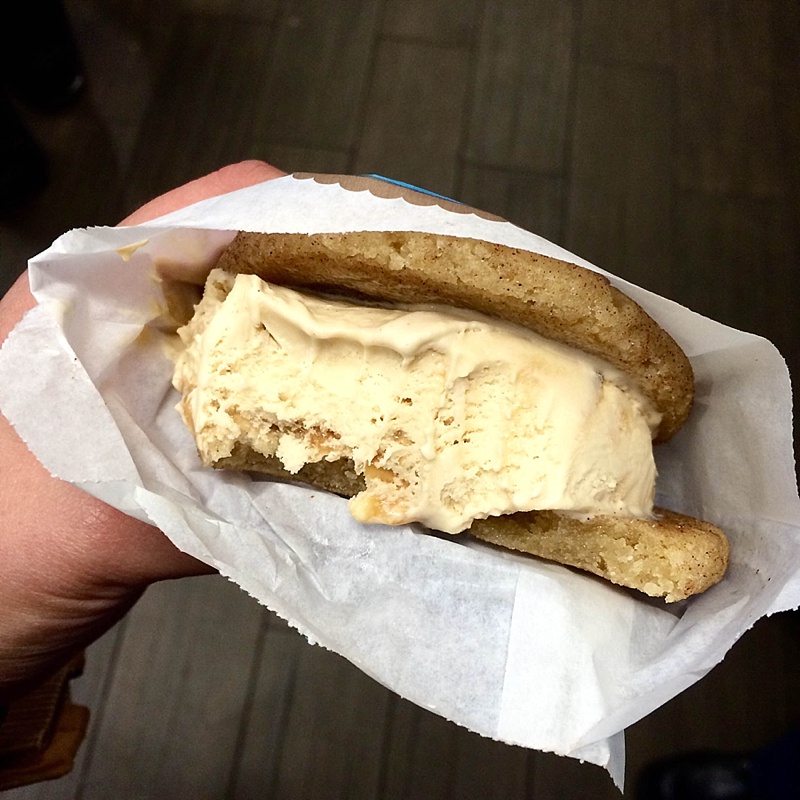 Gluten-free ice cream sandwich from CREAM Livermore