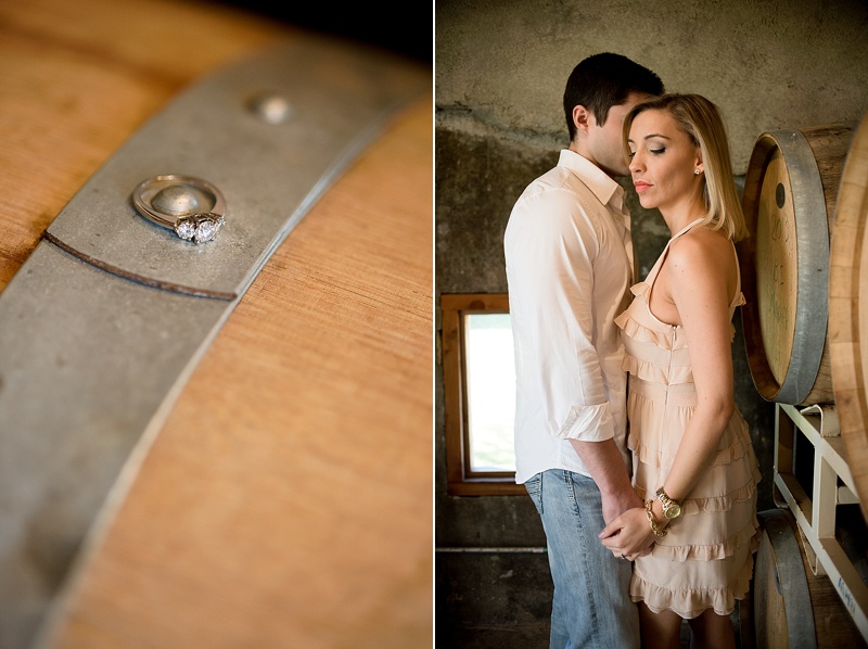 Texas Hill Country engagement session at William Chris Vineyards by Texas wedding photographer Lauren Nygard