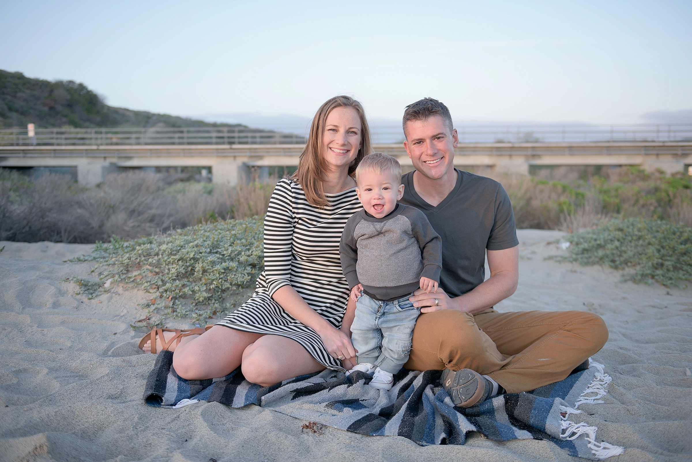 Portrait Session on the beach by North Carolina family photographer Lauren Nygard